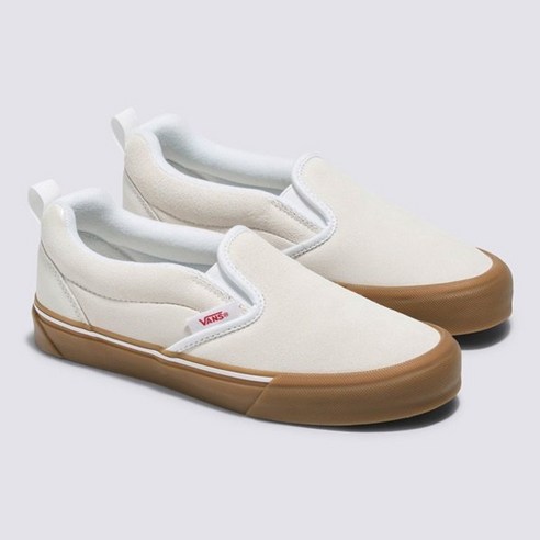 반스 뉴슬립온 화이트 VN0009QDWHT1 Knu Slip-on