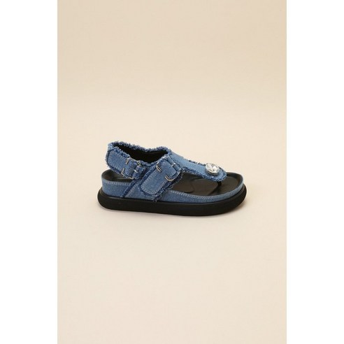 슈콤마보니 슬리퍼 DG2AM24028BLU Jewelry point sandal(blue)