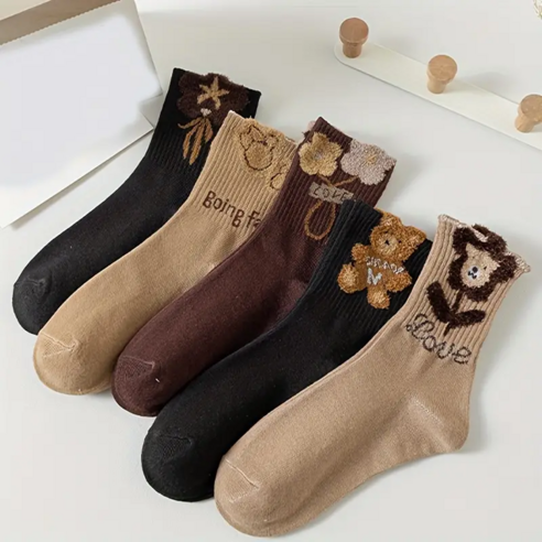 LONZOMONI 양말 세트: 스타일과 편안함을 한번에!