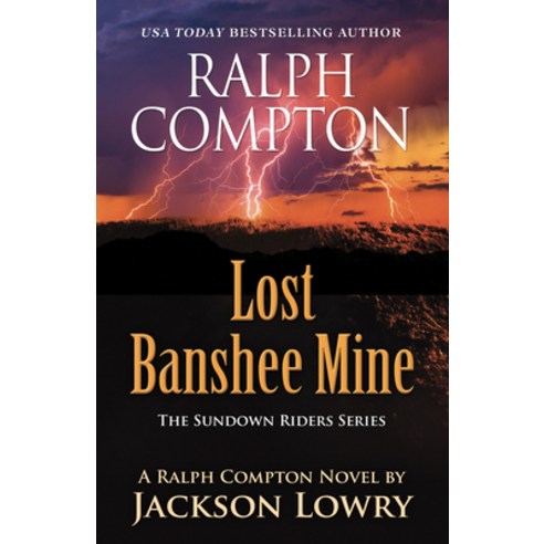 Ralph Compton Lost Banshee Mine Library Binding, Thorndike Press Large ...