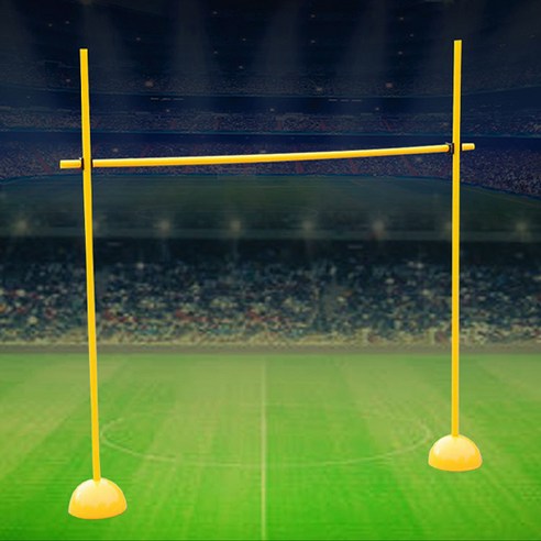 FOOI 휴대용 자유조절 림보 허들 높이뛰기 세트: 운동과 즐거움을 한 번에! 림보