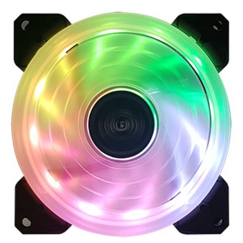 [쿨러텍] USB-9225 LED RING AUTO RGB(DUO) [시스템쿨러/92mm], 선택하세요