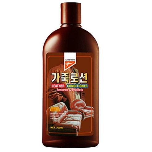 소파 가방 핸드백 가죽 로션 코팅제 광택 세정 보호, 1개, 300ml