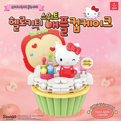 산리오 캐릭터즈 컵케이크 시리즈 블럭 선물, 헬로키티