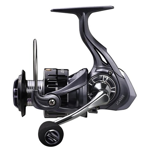 Xzante 모든 금속 낚시 릴 JC3000 스피닝 5.2:1 고속 최대 드래그 8Kg, JC4000, 실버 그레이