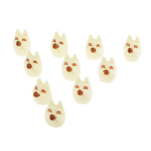 Ursmart 10Pcs 소형 Dollouse 요정 정원 풍경 분재 장식 노래 돼지