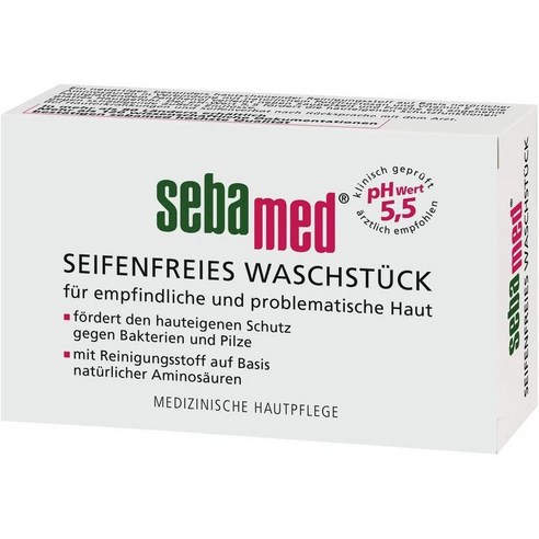 독일 세바메드 SEBAMED SOAP-free wash 솝프리 워싱바 바디바, 10개, 150g