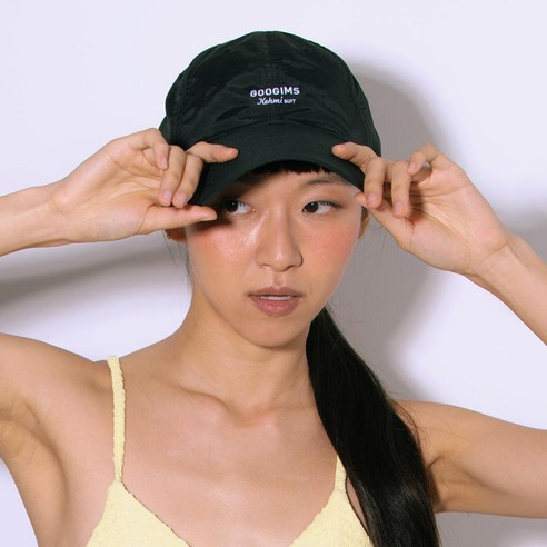 [방수가능]구김스 서핑 데일리 로고 볼캡 +카탈로그포함, Regular fit, 블랙(BLACK)