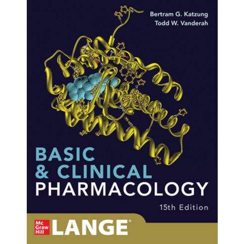 Basic and Clinical Pharmacology 15e Paperback, McGraw-Hill Education / Med..., English, 9781260452310