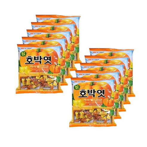 동아제과 참호박엿, 300g, 10개