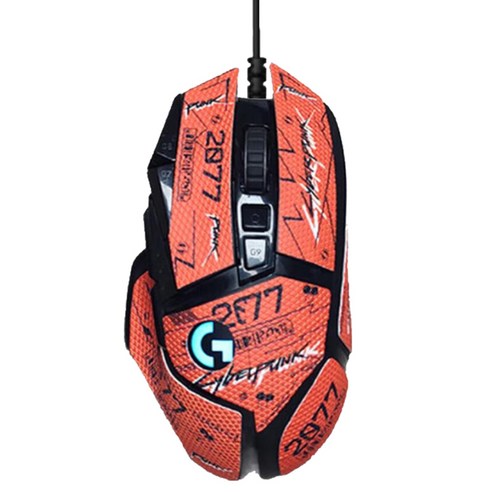 로지텍 G502 유선 마우스, 레드 사이버