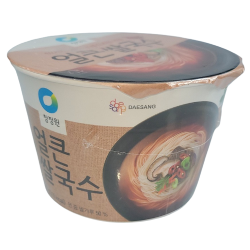 간편하고 맛있는, 매콤한 깊은 풍미의 종가집 얼큰 쌀국수
