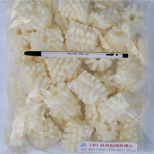 냉동 솔방울 오징어 1kg, 1개