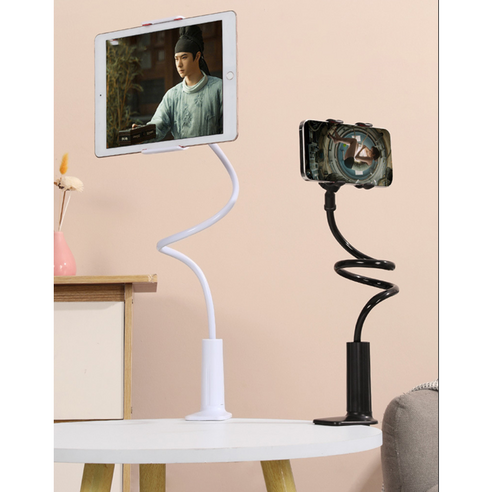 베리어스몰 360도 스마트폰 거치대, 화이트, 1개