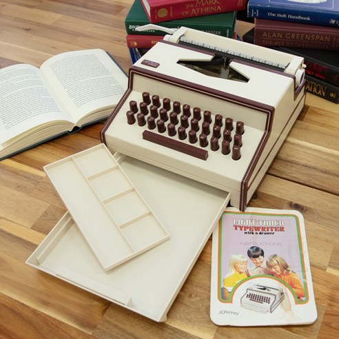 오늘의 추천 아날로그 수동 영문 주니어 타자기 JC Penney Light Touch Typewriter+New Ribbon 강추물건 후기평가모음 단점/장점 가격 만족도