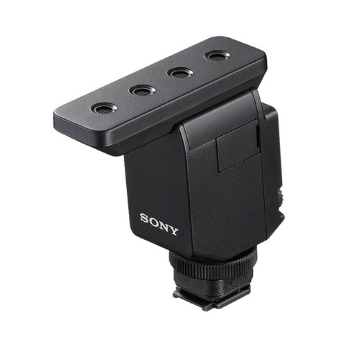 소니 3지향성 디지털 오디오 인터페이스 샷건 마이크, ECM-B10, 1개