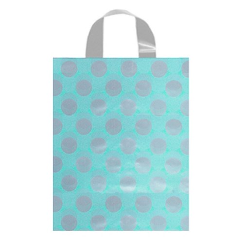 [OKㅣ강추] 손잡이 쇼핑백 비닐봉투 도트 시리즈 M자형 예쁜비닐쇼핑백 50장 [OKNOWㅣ추천상품]