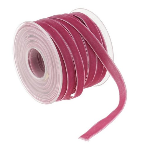 수제 헤어 클립 헤어 리본 헤어 액세서리 재봉 공예 리본 벨벳 리본 신발 bowknot diy 리본 1cm 20yard, 카메오 브라운, 설명