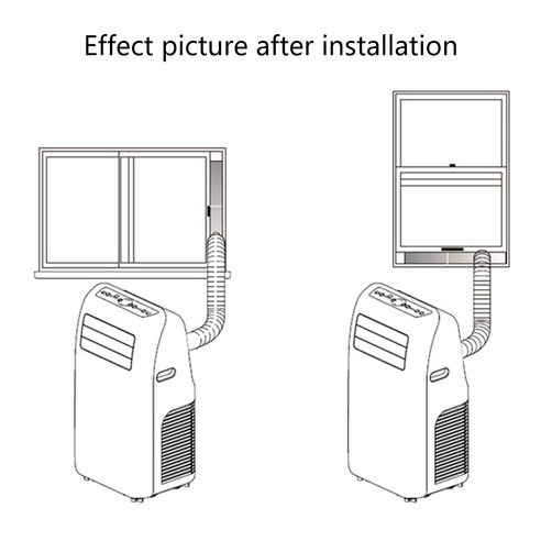 편리한 이동식 에어컨 배기 솔루션