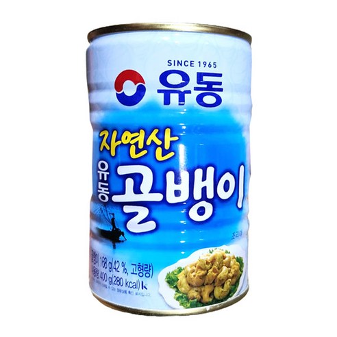 (무)유동 골뱅이캔(실온 400g, 1개