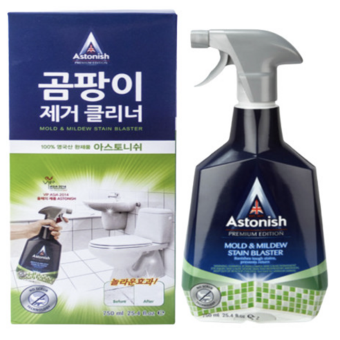 아스토니쉬 곰팡이 제거 클리너 750ml, 2개