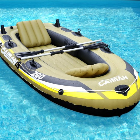 주말, 아이들과 짜릿한 물놀이를! 카이만 고무보트 260으로 추억 만들기 고무보트