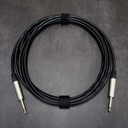 카나레 기타케이블 2m 55TS 어쿠스틱 일렉 베이스 CANARE 악기케이블 55모노, 1개