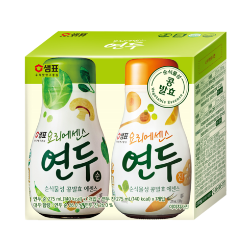 샘표 요리에센스 연두 320g + 연두순 320g, 640g, 1세트