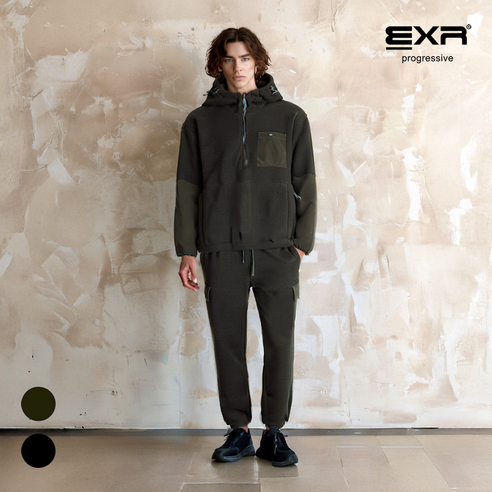 포근함과 스타일을 동시에, EXR 기모 후리스 세트로 겨울을 따뜻하게!