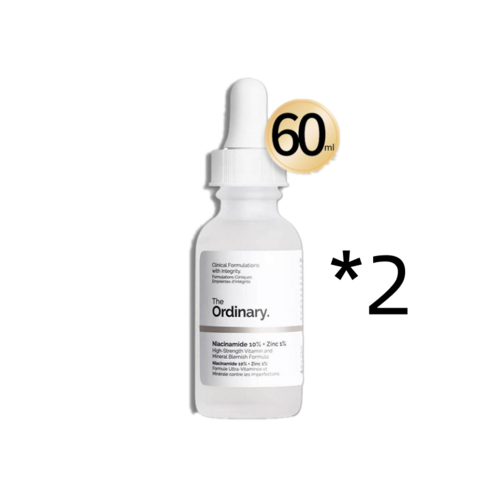 디오디너리 나이아신아마이드10% 징크1%, 60ml, 2개