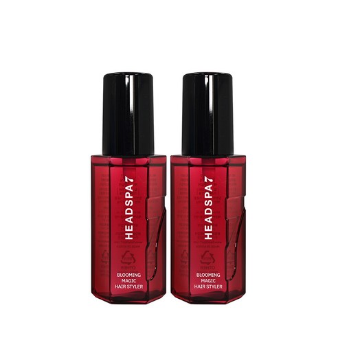 헤드스파7 블루밍 매직 헤어볼륨스타일러, 60ml, 2개