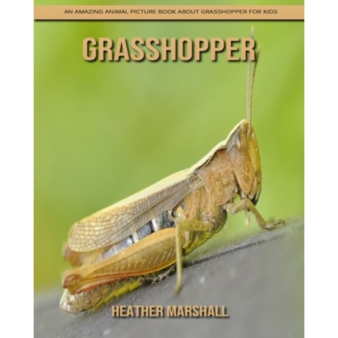 Grasshopper: An Amazing Animal Picture Book about Grasshopper for Kids Paperback, Independently Published, English, 9798737995812