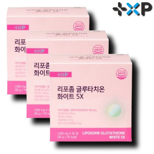 리포좀글루타치온 화이트 X5 콜라겐 비타민C 엘라스틴 히알루론산 함유, 1세트, 30회분