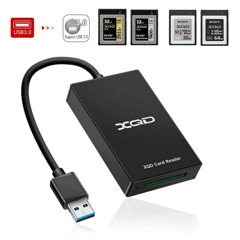 다기능 USB 3.0 카드 리더기 SD XQD 카드용 소니 M/G 메모리 최대 5Gbps 도, 04 USB3.0 XQD Reader, USB3.0 XQD Reader, 04 USB3.0 XQD Reader