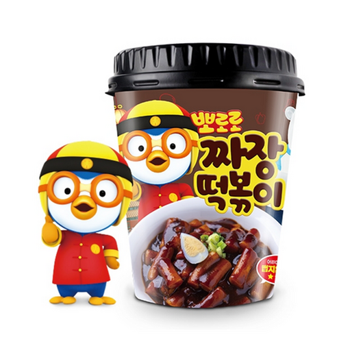 뽀로로 떡볶이 버스팩 짜장맛, 440g, 1개