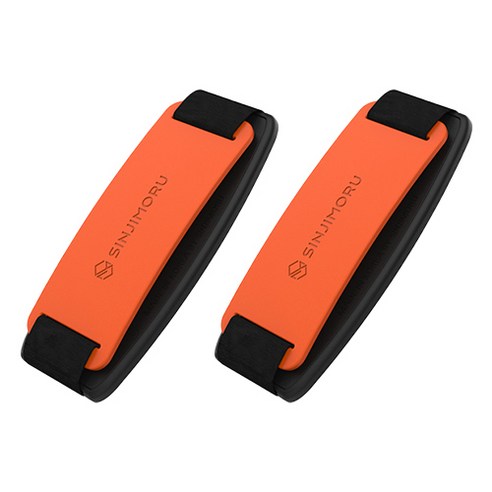 신지모루 (탈부착 가능) 신지마운트 S그립 핸드폰 거치대 2개입, 오렌지