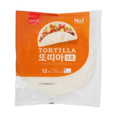 삼립 트루델 밀또띠아 8인치 500g, 1개