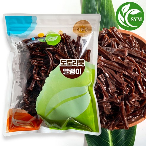 신영몰 도토리묵 말랭이 도토리 건조묵 국내가공 건조 말린묵, 250g, 1개