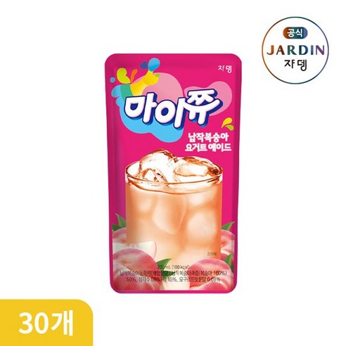 마이쮸 납작복숭아요거트에이드 230ml X 30개