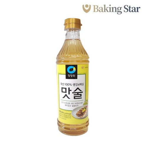 피크 가성비 [DM] 청정원 맛술 생강&매실 830ml쇼핑 이커머스 쿠폰, 1개, 830ml