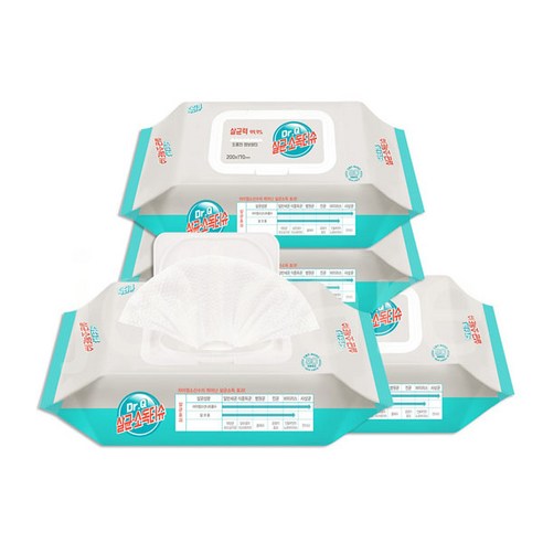 깨끗함과 안심을 담은 닥터큐 살균소독티슈