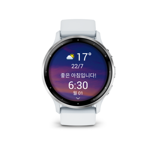 가민 베뉴 3 GPS 스마트워치, Whitestone