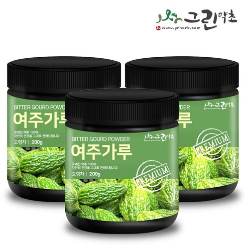 국내산 여주가루 200g, 3개