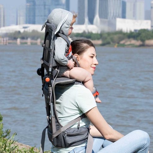 아기 등산캐리어 유아 캐리어 백팩 등산 아기띠 목마, 상세 페이지 참고