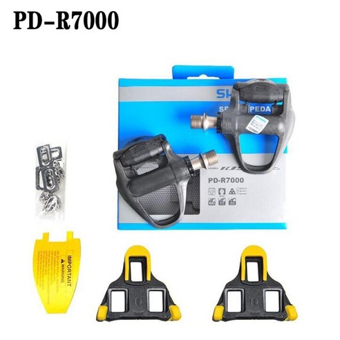 자전거페달 105 PD R7000 도로 자전거 페달 Ultegra R8000 탄소 자동 잠금 SPD 함께 SM-SH11 클리트 박스 부품, [01] PDR7000