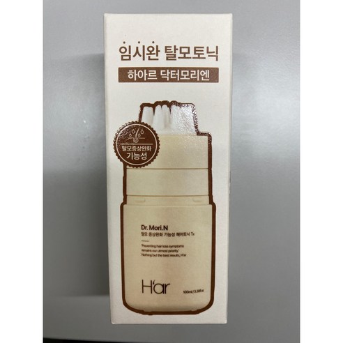 (용기 리뉴얼)쿨링감으로 두피의 휴식! 하아르 닥터모리엔 헤어토닉 100ml 닥터 모리엔 헤어 토닉