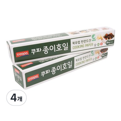 쿠파 종이호일, 20m, 1개입, 4개