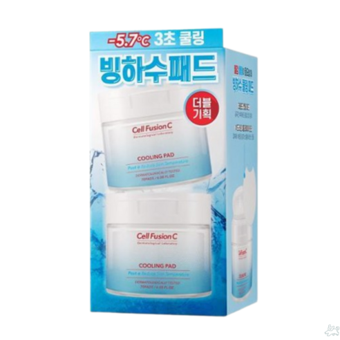 셀퓨전씨 포스트 알파 쿨링 패드 70매 더블세트