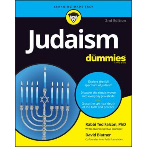 Judaism For Dummies 2nd Edition Paperback, English, 9781119643074