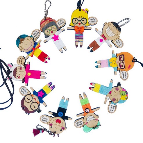 꼬물꼬물 손으로 만드는 행복, 나만의 걱정인형 DIY 키트